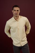CAMISA OXFORD DE MANGA LONGA