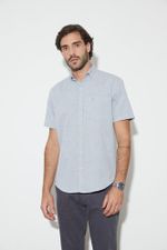 CAMISA OXFORD DE MANGA CURTA