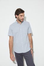 CAMISA OXFORD DE MANGA CURTA