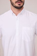 CAMISA OXFORD DE MANGA CURTA