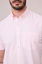 CAMISA OXFORD DE MANGA CURTA