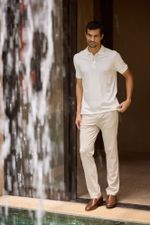 POLO MAQUINETADA COM ALGODÃO