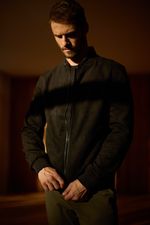 Jaqueta Bomber Suede