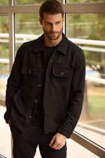 OVERSHIRT SUEDE