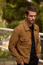 OVERSHIRT SUEDE