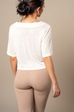 Blusa Linho Sieg	 - Off White