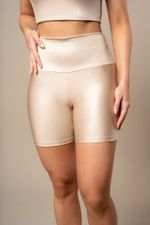 Short Muskeln Lenatex Acetinado - Pérola
