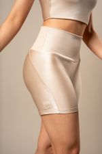 Short Muskeln Lenatex Acetinado - Pérola