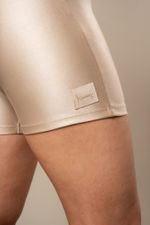 Short Muskeln Lenatex Acetinado - Pérola
