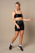 Short Muskeln Lenatex Acetinado - Preto