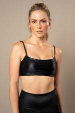 Top Emergie Acetinado - Preto