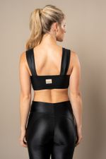 Top Starke Acetinado - Preto