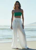 Calça Dresden, 100% linho - Natural