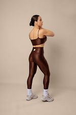 Legging Muskeln Lenatex  Acetinado - Espresso