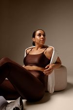 Legging Muskeln Lenatex  Acetinado - Espresso