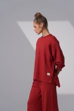 Moletom Modal Oversized Aura - Terracota