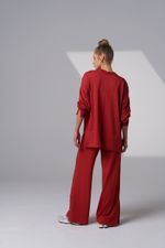 Moletom Modal Oversized Aura - Terracota
