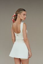 Short Saia Tennis Court - Off White