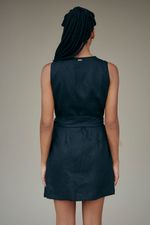 Vestido 100% linho
