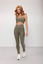 New Top Emergie Canelado - Verde Matte