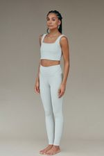 Top Stilvol Canelado - Cinza