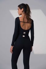 Top Cropped Eleganz - Preto