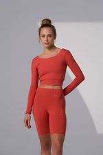 Top Cropped Eleganz - Pumpkin