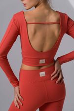 Top Cropped Eleganz - Pumpkin