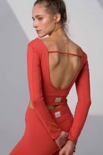 Top Cropped Eleganz - Pumpkin