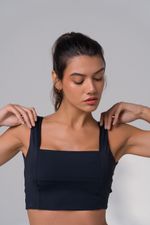 Top Cropped Stilvol - Preto