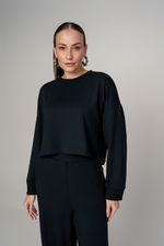 Moletom modal - Preto