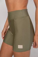 Short Minimal Canelado - Oliva