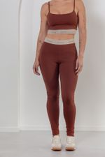 Legging Sculpt - Chocolate quente