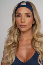 Faixa de cabelo - Dark blue