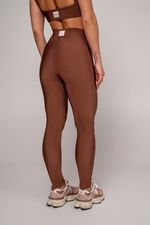 Legging New Sculpt - Canelado - Roasted Almond 