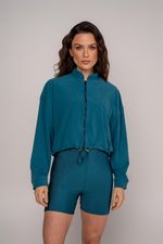  Jaqueta Soft Touch   - Esmeralda