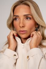  Jaqueta Soft Touch   - Off White