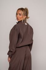 Blusa Corta Vento Trace - Marrom Siena 
