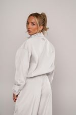 Blusa Corta Vento Trace - Off White