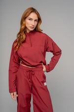 Blusa corta vento trace  - Merlot