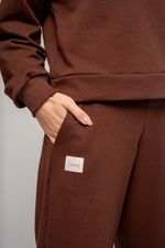 Calça de Moletom New Kim   - Marrom 