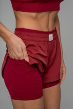 Short Runner Eleganz - Merlot