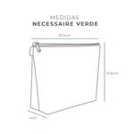 NECESSAIRE GREEN TRANSPARENTE