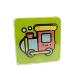 Quebra-Cabeças de Trem para Bebês com 4 Partes