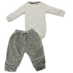 CONJUNTO BEBÊ MENINO BODY GOLA POLO E CALÇA BORDAda Ursinhos