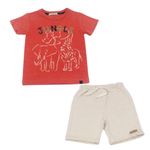 CONJUNTO CURTO INFANTIL MENINO SELVA