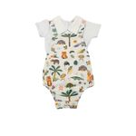 Romper Bebê Menino Safari