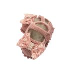 Sapatinho para Bebê Menina Laço E Pérolas