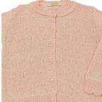 Cardigan Em Tricô Menina