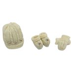 Kit Gorro Luvas E Sapatinho